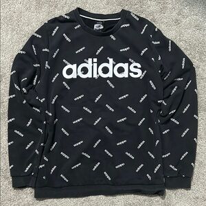 Vintage Adidas All Over Print Sweatshirt